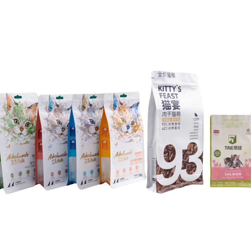Saco de vácuo congelado para embalagem de comida para cães