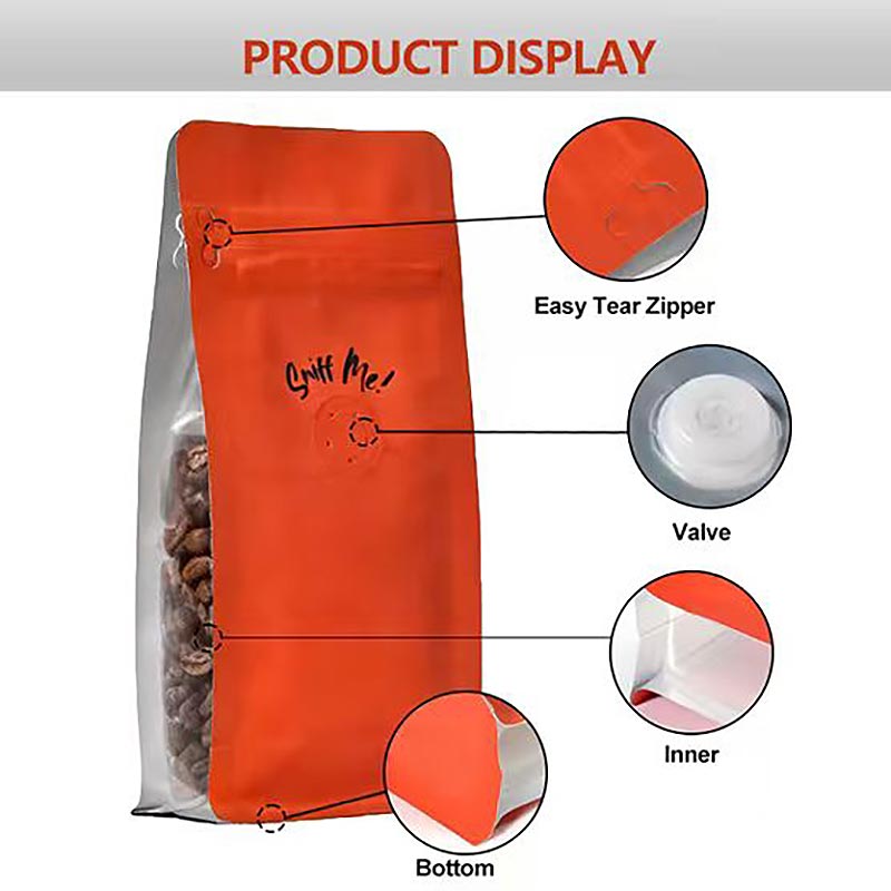 Biodegradable coffee packaging bags