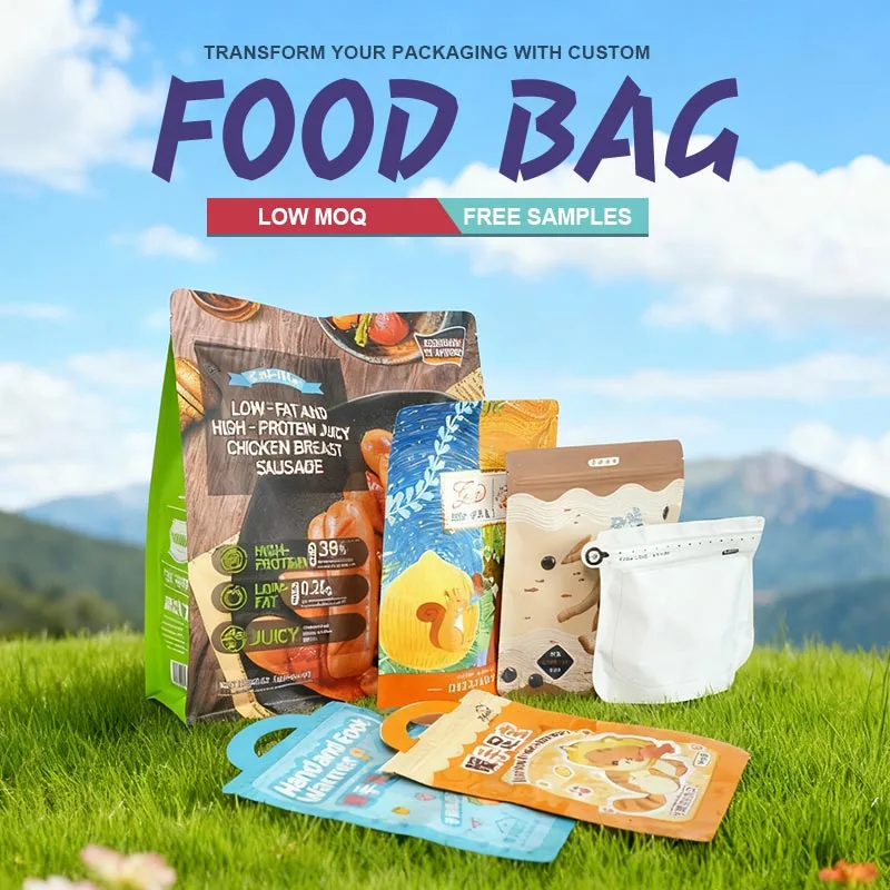 Sacos para embalagens de alimentos para gatos à prova de umidade e luz