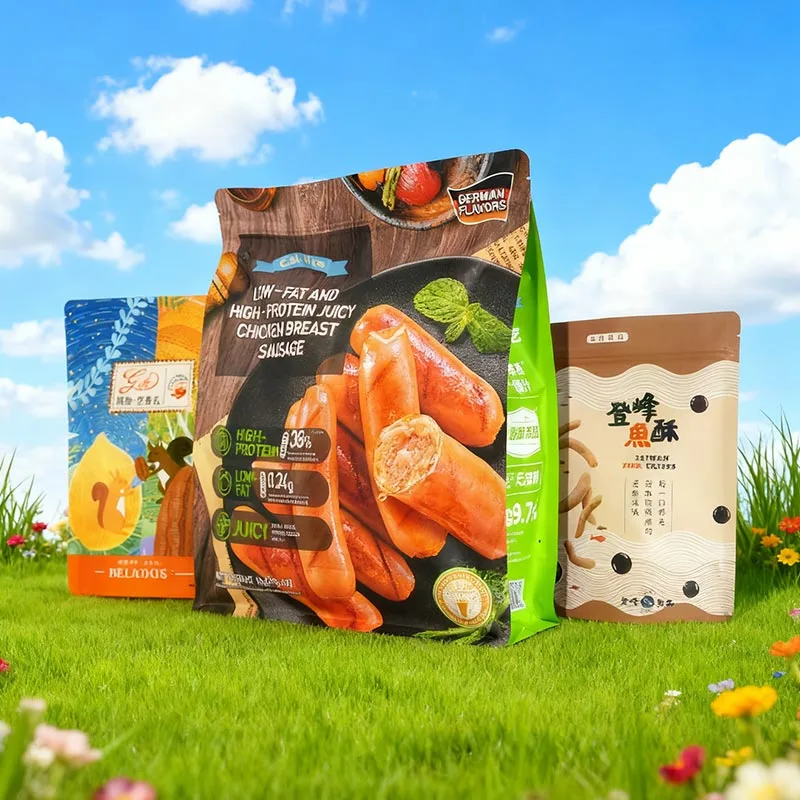 Sacos especiais para embalagens de alimentos para gatos